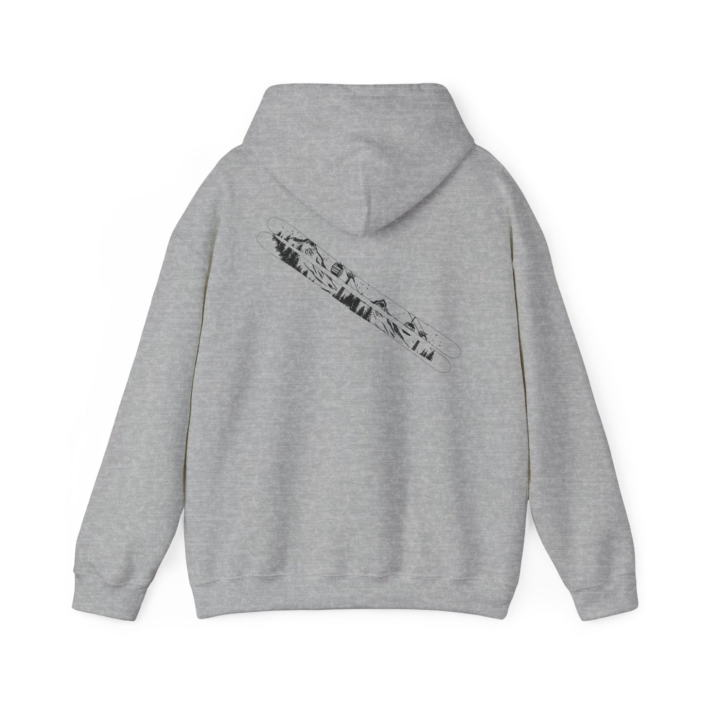 Unisex Skiing™ Hooded Sweatshirt