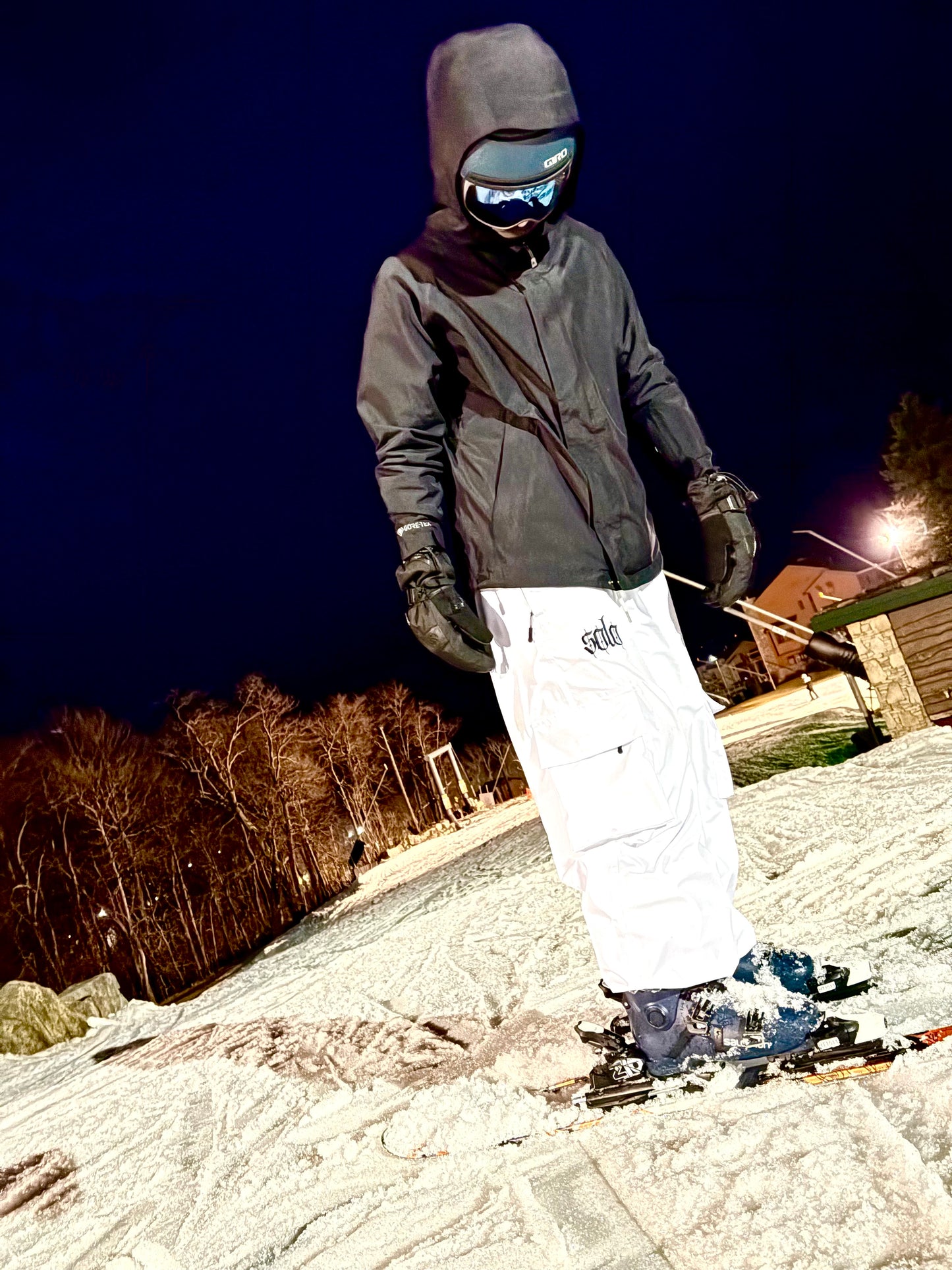 White Solo Pants