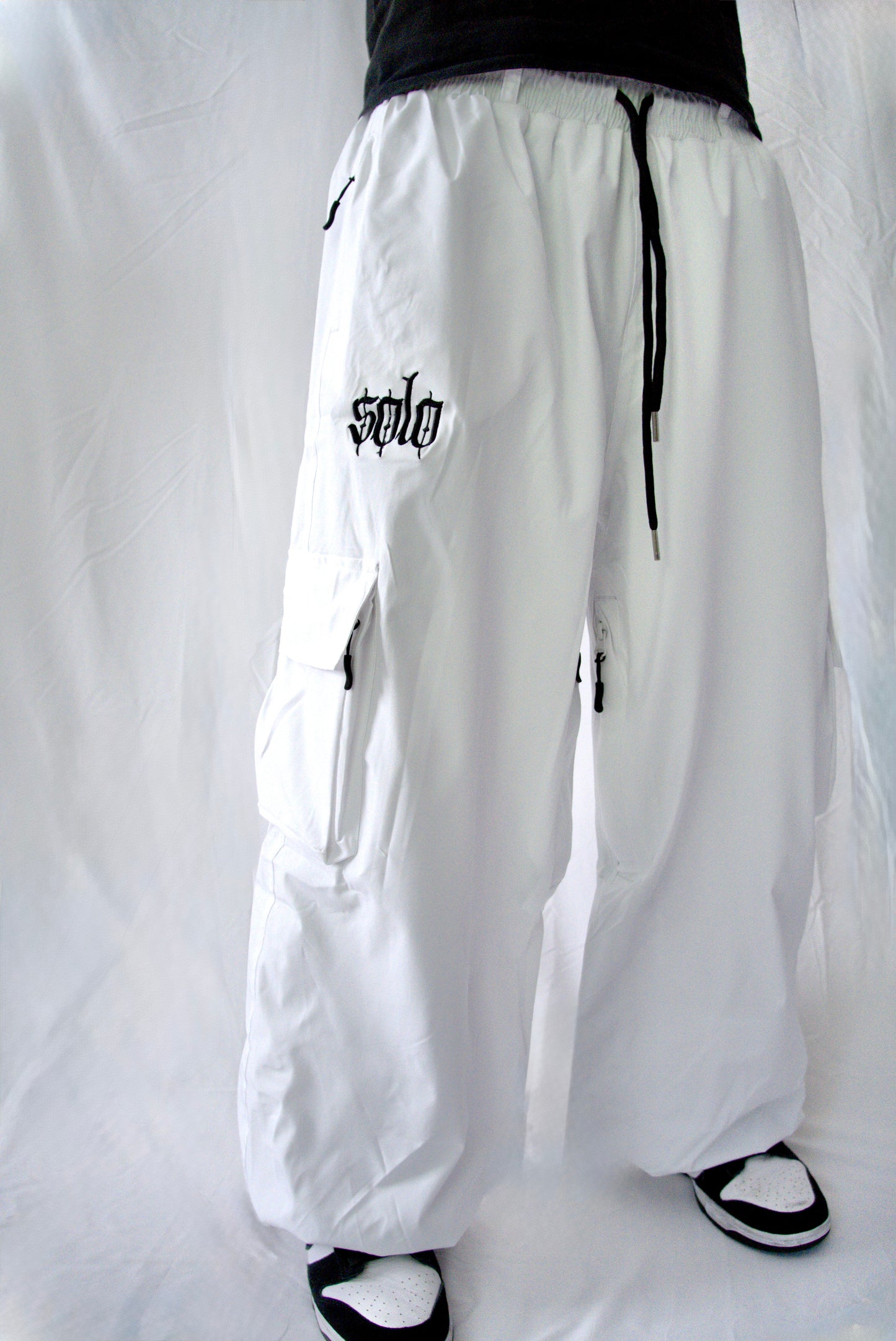 White Solo Pants