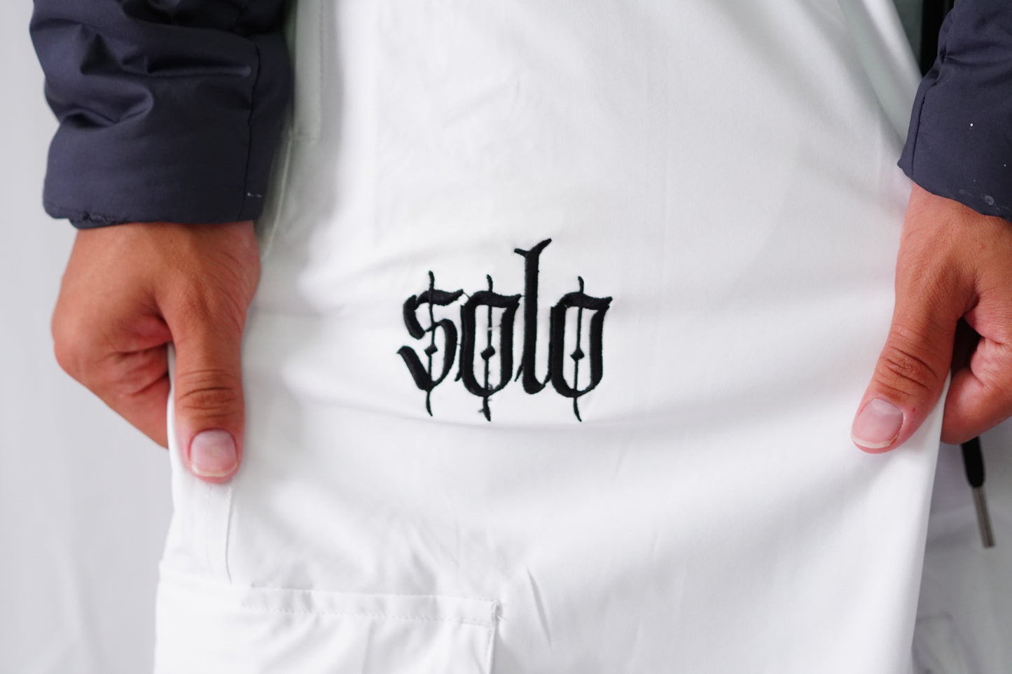 White Solo Pants