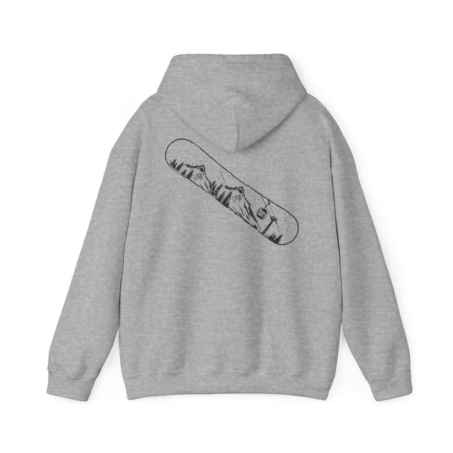 Unisex Snowboard™ Hooded Sweatshirt