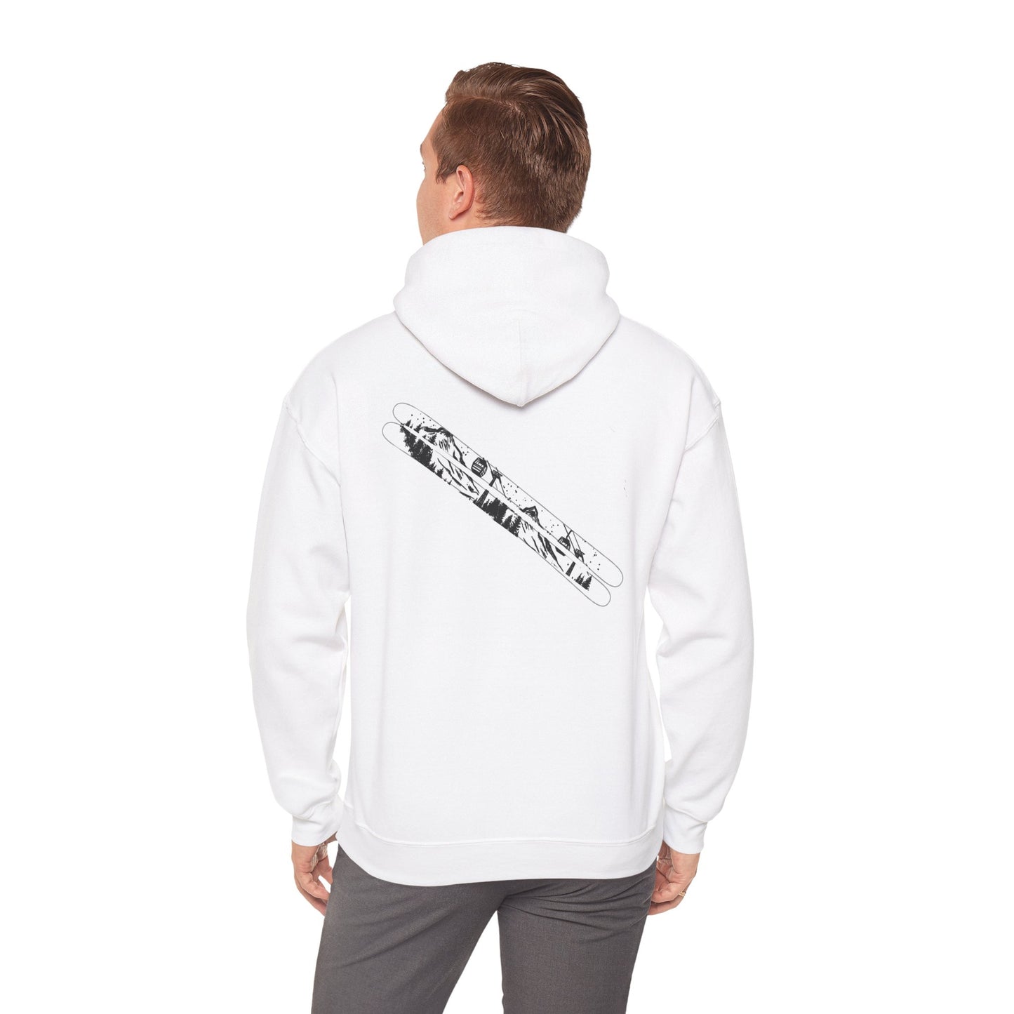 Unisex Skiing™ Hooded Sweatshirt