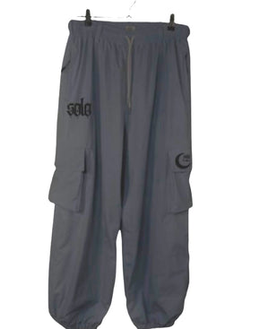 Grey Solo Snow Pants