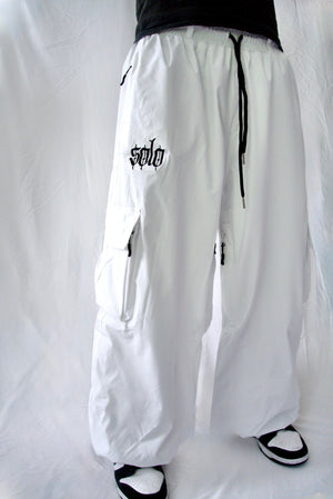 White Solo Pants
