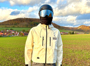 Women's White Solo Shell Jacket