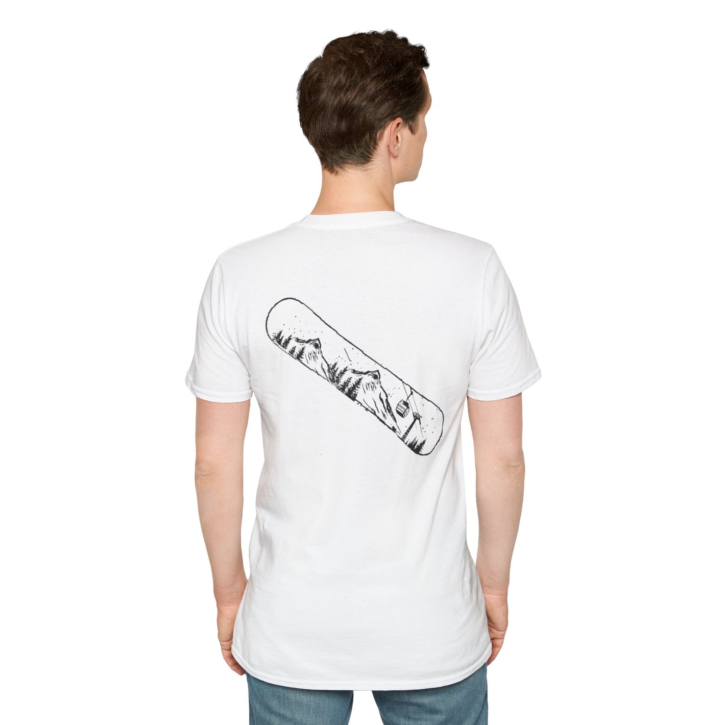 Solo board shirt multi color + back design