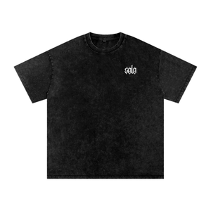 Snow Washed Solo Mountain Graphic T-shirt
