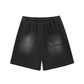 Sun Fade Raw Edge Cotton Solo Shorts