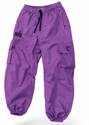 Purple Snow Pants
